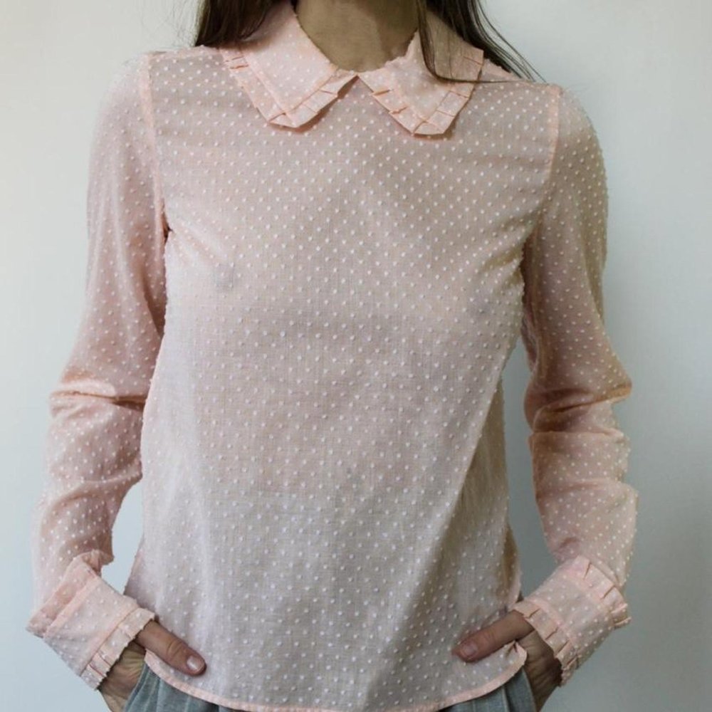 MIU MIU POLKADOT BLOUSE